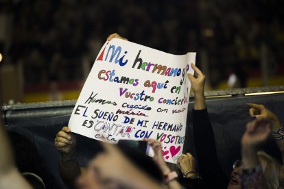 Las mejores imágenes del concierto de Andy y Lucas en la Plaza de Toros.