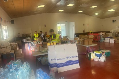 Ayuda para los afectados desde Arboleas.