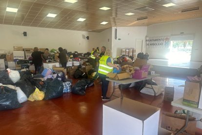 Ayuda para los afectados desde Arboleas.