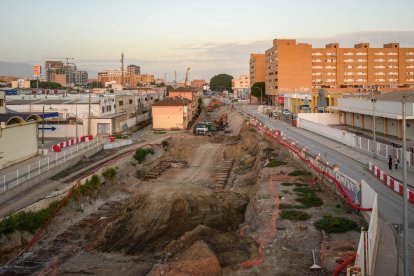 Así avanza el soterramiento en Almería