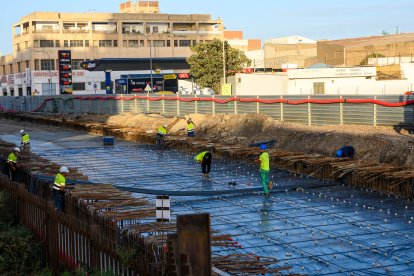 Así avanza el soterramiento en Almería