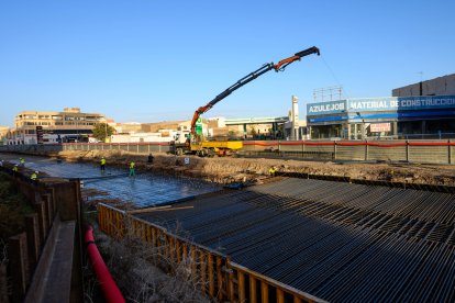 Así avanza el soterramiento en Almería