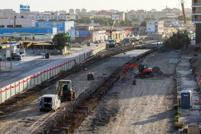 Así avanza el soterramiento en Almería