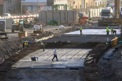 Así avanza el soterramiento en Almería