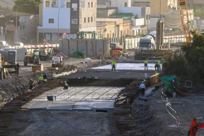 Así avanza el soterramiento en Almería