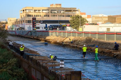 Así avanza el soterramiento en Almería