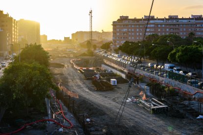 Así avanza el soterramiento en Almería
