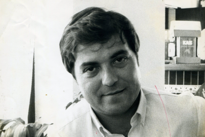 José Meca Hernández en la sede del Poli Almería.