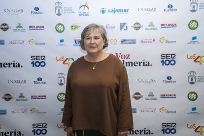 Manuela García Pardo, galardonada con el Premio Andarax de Cultura.