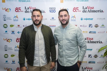 Óscar y Mario García Gutiérrez, gerentes de Montajes y Automatismos \'Los Perales\', empresa premiada en la categoría Economía.
