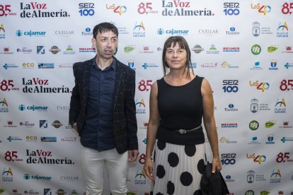 Antonio Peral y Mercedes Peral, en la noche de la gala de los XIII Premios Andarax.