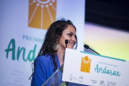 Aldara Cruz, profesora de baile y premiada en la XIII edición de los Premios Andarax.