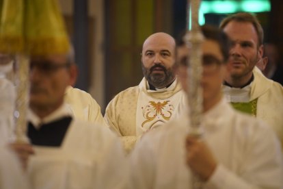 El sacerdote ucraniano Vasyl Diakiv.