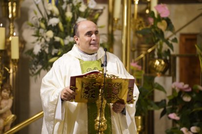 La misa fue concelebrada junto a José María Sánchez y Ramón Garrido.