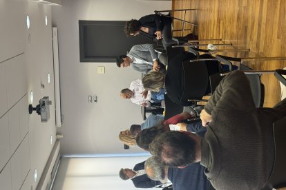 Enric Vila, investigador biológico en Agrobío; María Zamora, consejera delegada de Vellsam Materias Bioactivas; Jacinto Castillo, de Agricultura 2000; Francisco del Águila, gerente de Keops Agro; y Ana Cabrera, analista en Plataforma Tierra Cajamar.