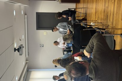 Enric Vila, investigador biológico en Agrobío; María Zamora, consejera delegada de Vellsam Materias Bioactivas; Jacinto Castillo, de Agricultura 2000; Francisco del Águila, gerente de Keops Agro; y Ana Cabrera, analista en Plataforma Tierra Cajamar.