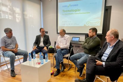 Una de las ponencias del Agroateneo celebrado este martes.