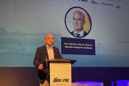 José Antonio García Alcaina, Diputado de Deportes de Almería.