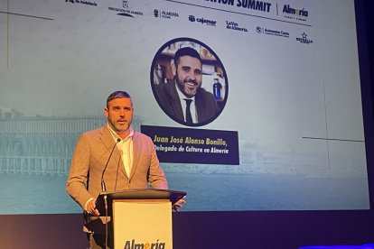 Juan José Alonso, Delegado de Cultura en Almería.