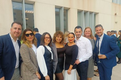 Francisco López, Arianna Martínez, Brenda López, Amparo Montoya, Cristina López. Miguel Jiménez, Mette Kristiansen y Sergio Martínez.