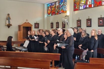 Actuación del Coro del Ilustre Colegio de Abogados de Almería.