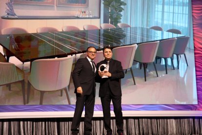 Entrega del Premio Internacional de América Latina.