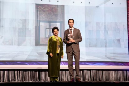 Entrega del Premio Internacional Europa.