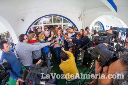 Susana Díaz recorre la provincia de Almería con diversos actos de campaña de las elecciones andaluzas del 22M y cierra la jornada con un