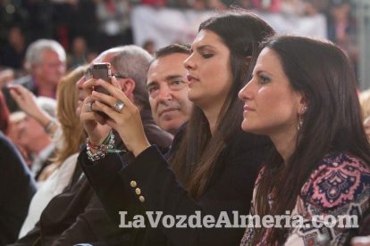 Susana Díaz recorre la provincia de Almería con diversos actos de campaña de las elecciones andaluzas del 22M y cierra la jornada con un