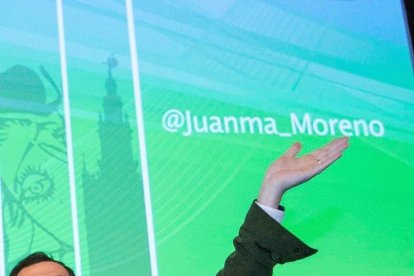 Rajoy da un mitin en el Auditorio de Roquetas de Mar para dar su apoyo a Juanma Moreno. Fotos: Fran Muñoz