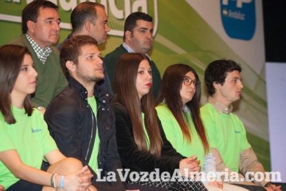 Rajoy da un mitin en el Auditorio de Roquetas de Mar para dar su apoyo a Juanma Moreno. Fotos: Fran Muñoz