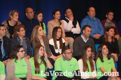 Rajoy da un mitin en el Auditorio de Roquetas de Mar para dar su apoyo a Juanma Moreno. Fotos: Fran Muñoz