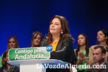 Rajoy da un mitin en el Auditorio de Roquetas de Mar para dar su apoyo a Juanma Moreno. Fotos: Fran Muñoz