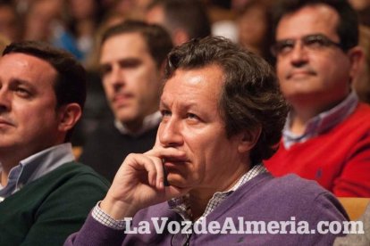 Rajoy da un mitin en el Auditorio de Roquetas de Mar para dar su apoyo a Juanma Moreno. Fotos: Fran Muñoz