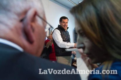 Mitin en Adra de Juan Manuel Moreno, candidato del PP a la Junta de Andalucía. Fotos: Juan Sánchez.