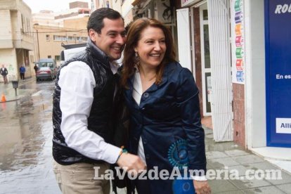 Mitin en Adra de Juan Manuel Moreno, candidato del PP a la Junta de Andalucía. Fotos: Juan Sánchez.