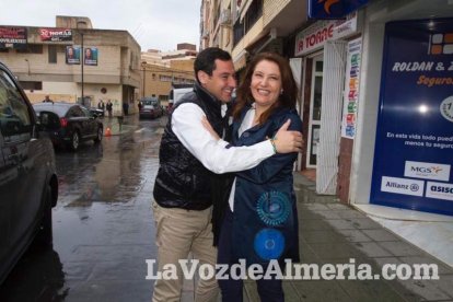 Mitin en Adra de Juan Manuel Moreno, candidato del PP a la Junta de Andalucía. Fotos: Juan Sánchez.