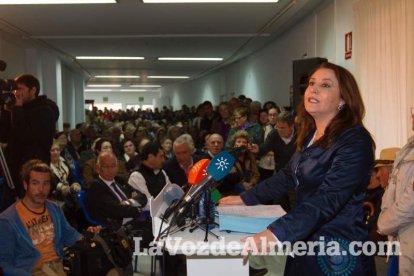 Mitin en Adra de Juan Manuel Moreno, candidato del PP a la Junta de Andalucía. Fotos: Juan Sánchez.