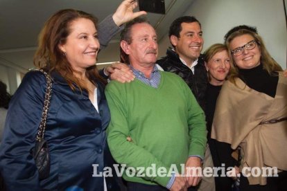 Mitin en Adra de Juan Manuel Moreno, candidato del PP a la Junta de Andalucía. Fotos: Juan Sánchez.