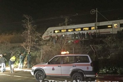 El tren procedente de Sevilla descarrila en el Sector 20 de Almería capital.