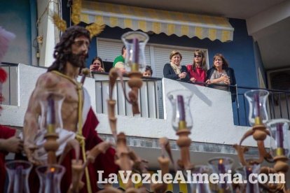 Afloraron los sentimientos a la Señora de Los Ángeles. Fotos: Juan Sánchez