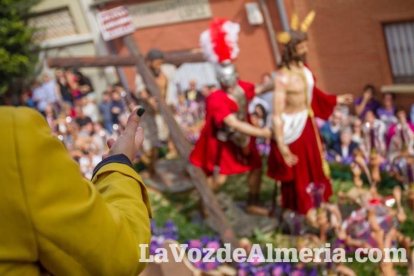 Afloraron los sentimientos a la Señora de Los Ángeles. Fotos: Juan Sánchez