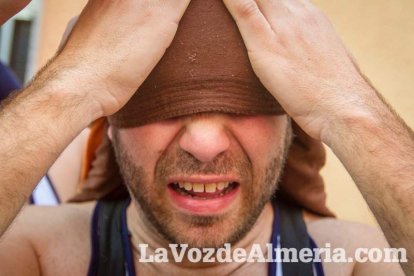 Afloraron los sentimientos a la Señora de Los Ángeles. Fotos: Juan Sánchez