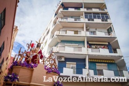 Afloraron los sentimientos a la Señora de Los Ángeles. Fotos: Juan Sánchez
