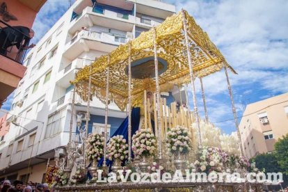 Afloraron los sentimientos a la Señora de Los Ángeles. Fotos: Juan Sánchez