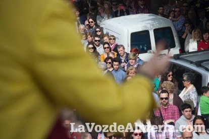 Afloraron los sentimientos a la Señora de Los Ángeles. Fotos: Juan Sánchez