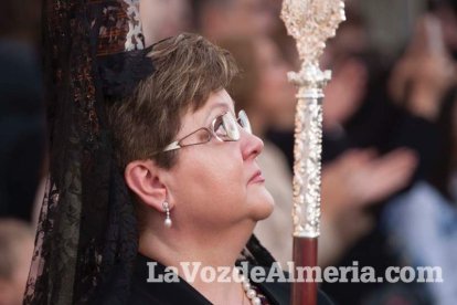 Procesión de la Hermandad de Nuestro Padre Jesús de la Salud y Pasión en su Tercera Caída y María Santísima de los Desamparados en el 