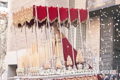 Procesión de la Hermandad de Nuestro Padre Jesús de la Salud y Pasión en su Tercera Caída y María Santísima de los Desamparados en el 