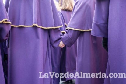 Procesión de la Hermandad de Nuestro Padre Jesús de la Salud y Pasión en su Tercera Caída y María Santísima de los Desamparados en el 