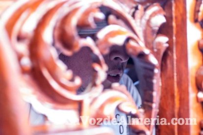 Procesión de la Hermandad de Nuestro Padre Jesús de la Salud y Pasión en su Tercera Caída y María Santísima de los Desamparados en el 